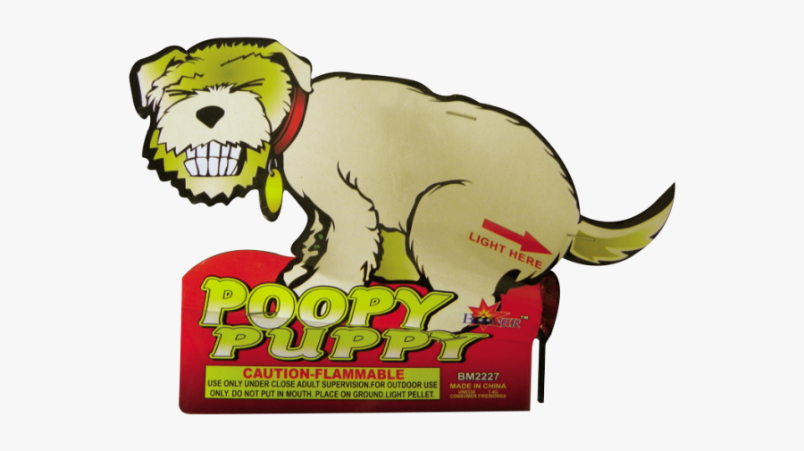 Poopy Puppy - Doggie Doo Doo Firework Amazon, Transparent Clipart