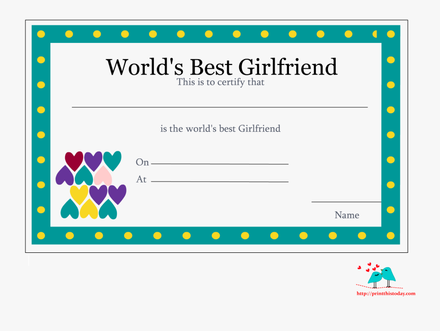 Good Clipart Certificate - Best Wife Certificate, Transparent Clipart