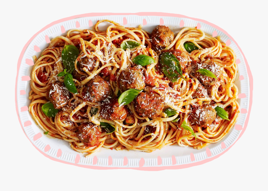 Plate Of Spaghetti Png - Spaghetti Made, Transparent Clipart