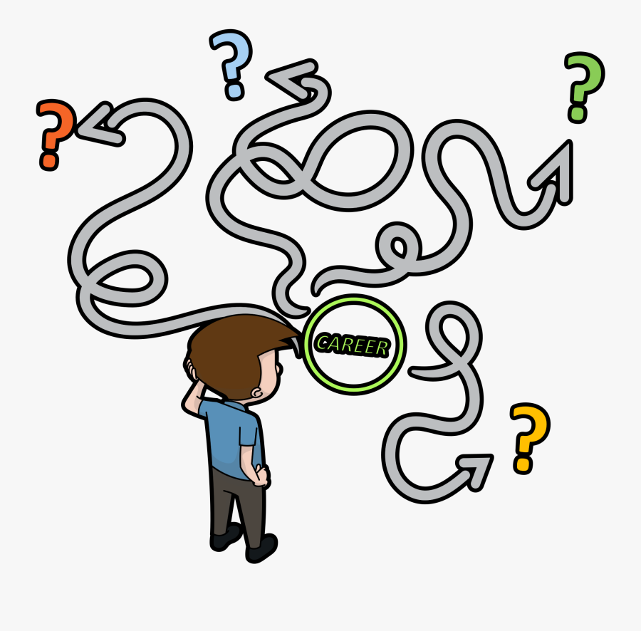 Confused Cartoon Png - Cartoon Image Of Confusion, Transparent Clipart