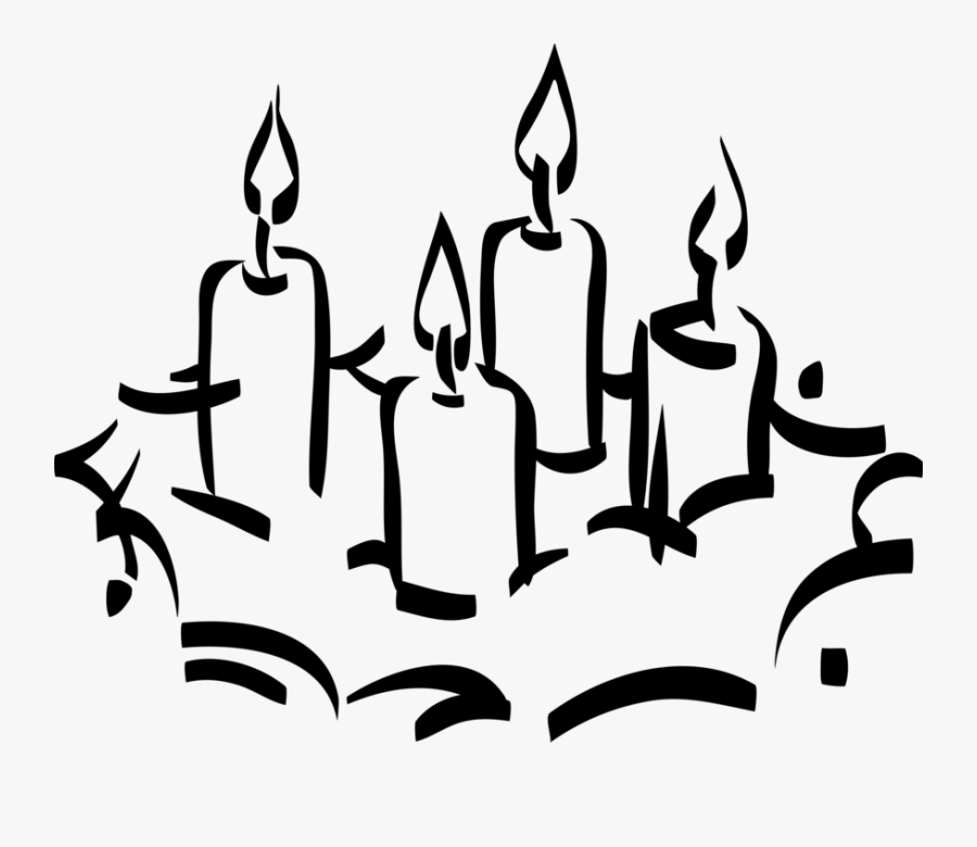 Of Holiday Season Christmas Advent - Clip Art Advent Candles is a free tran...