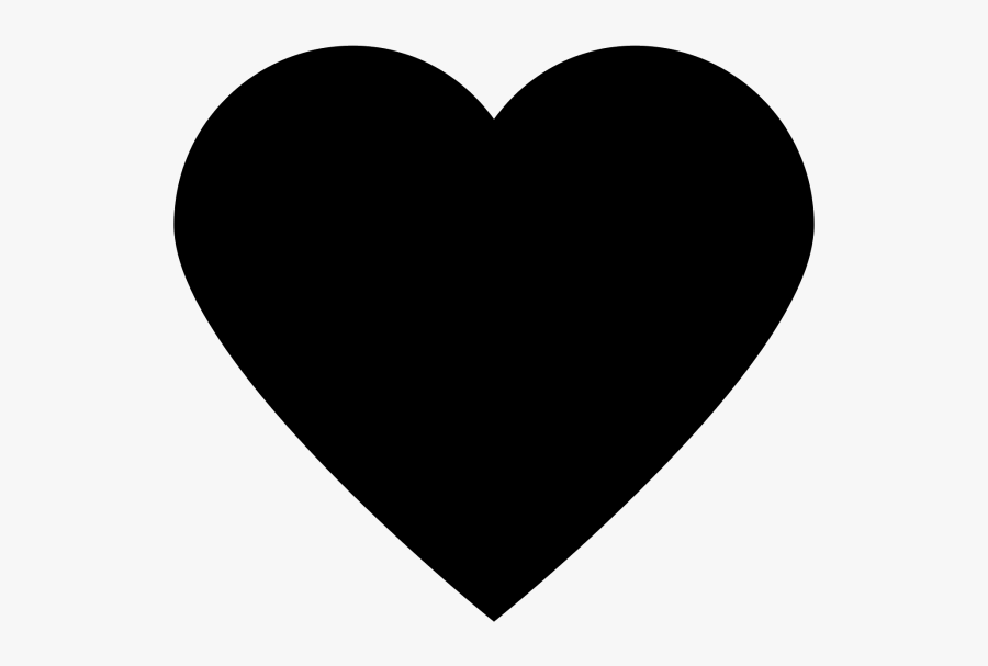 Black Love Clipart Clipart Free Library Black Love - Heart Shape Small, Transparent Clipart