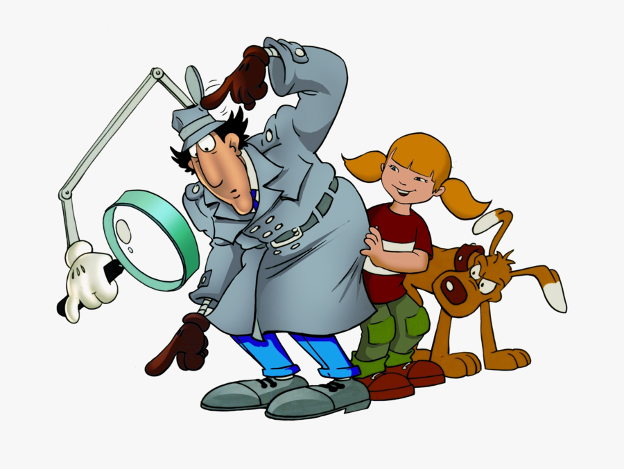 Mammal Inspector Animation Gadget Cartoon Free Clipart - Inspector Gadget Cartoon, Transparent Clipart