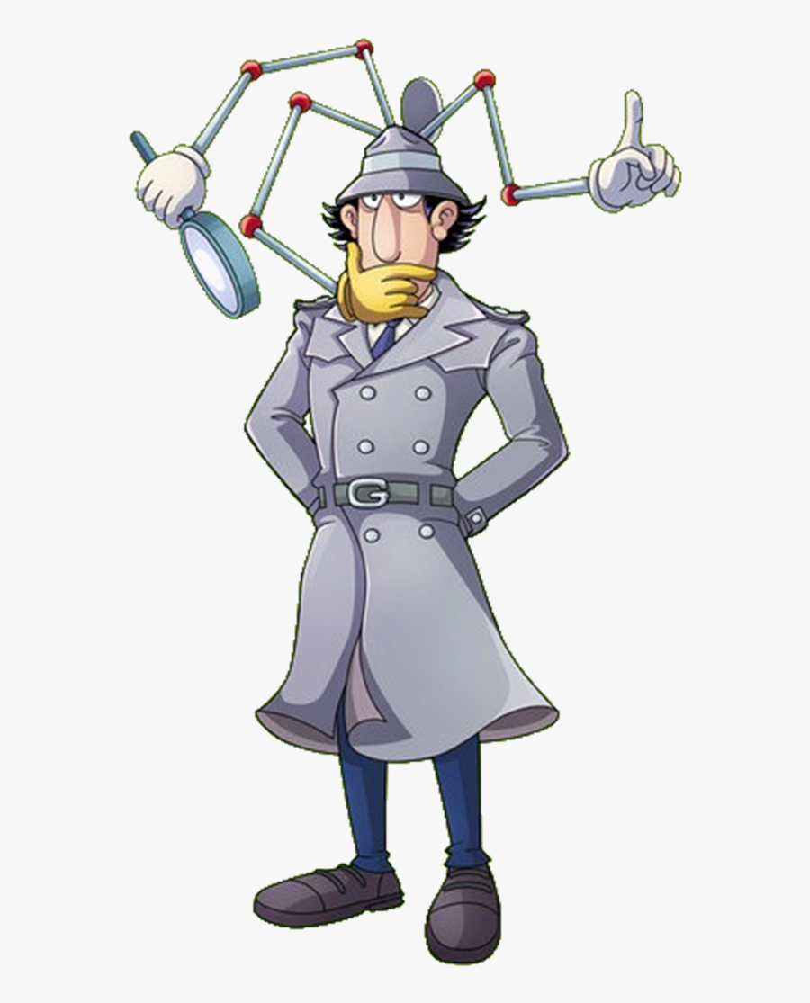 Transparent Court Reporter Clipart - Inspector Gadget, Transparent Clipart