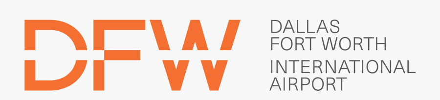 Dfw Airport Logo, Transparent Clipart