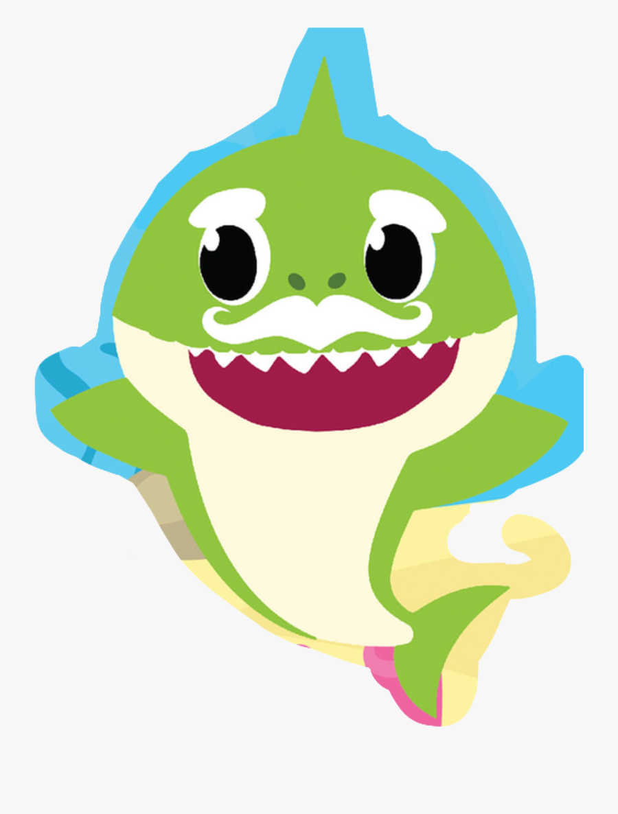 Baby Shark Png - Baby Shark Grandpa Png , Free Transparent Clipart ...