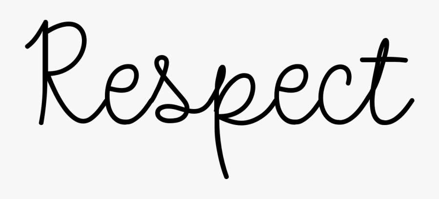Quotes Clipart Teachers He Needs Respect - Word Respectful, Transparent Clipart