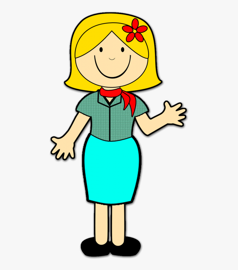 Thumb Image - Teacher Clipart Black And White, Transparent Clipart