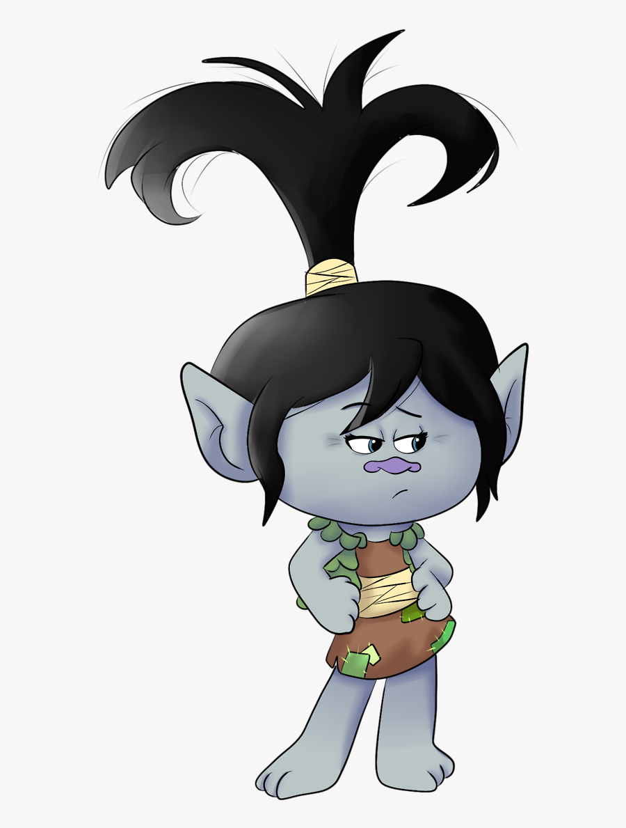 Branch As A Girl Trolls, Transparent Clipart