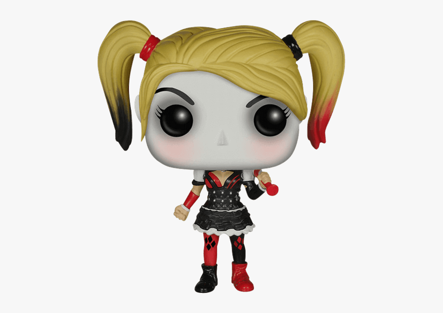 Female Rock Star Figurines Clipart Vector Free Download - Harley Quinn Arkham Funko Pop, Transparent Clipart