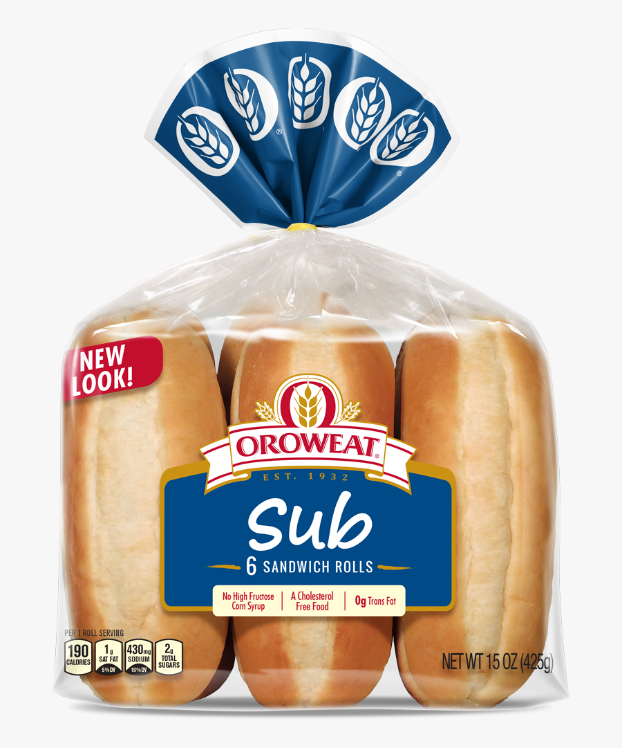 Arnold Sub Rolls, Transparent Clipart