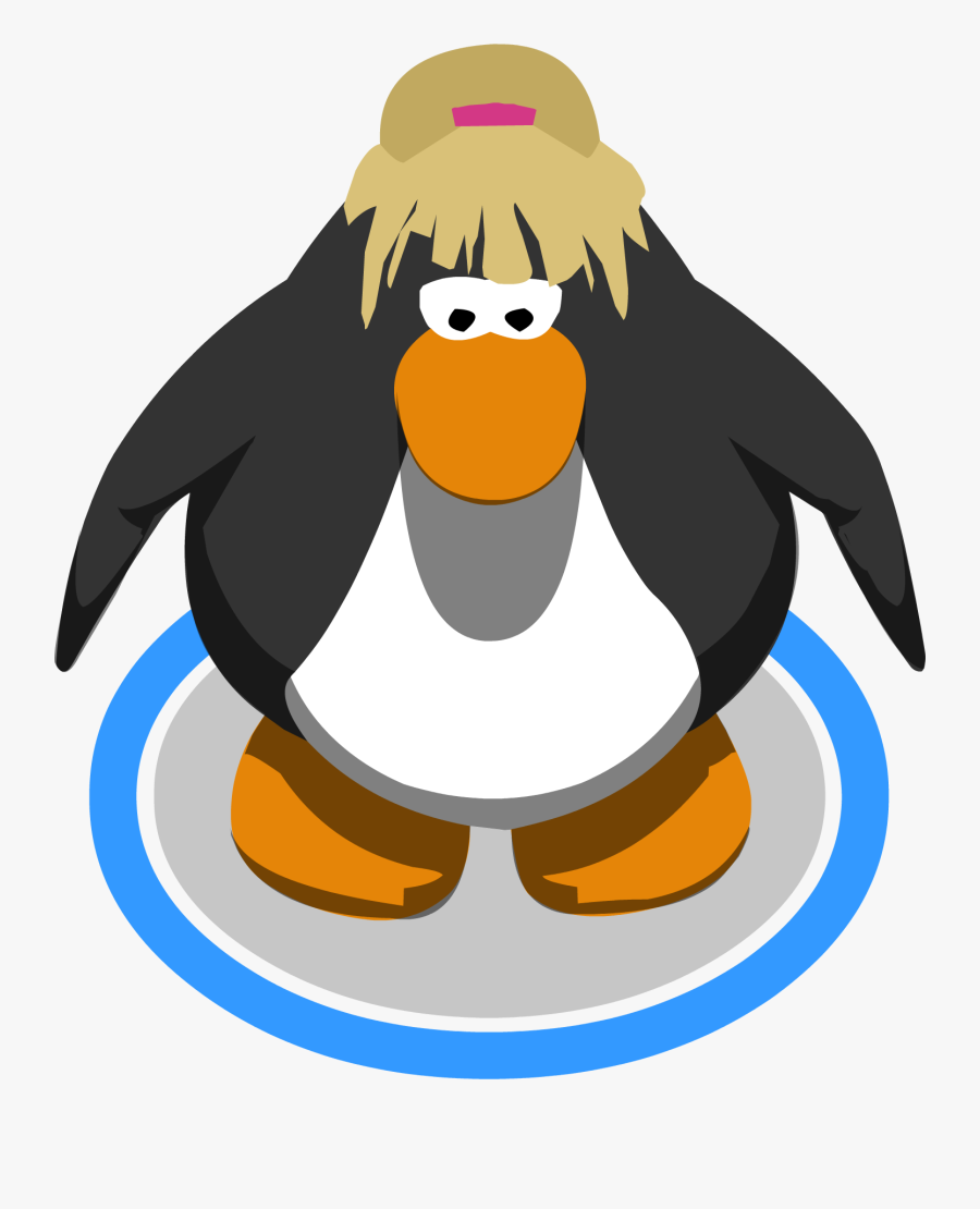 Hot Cross Bun Ig - Club Penguin Penguin Model, Transparent Clipart