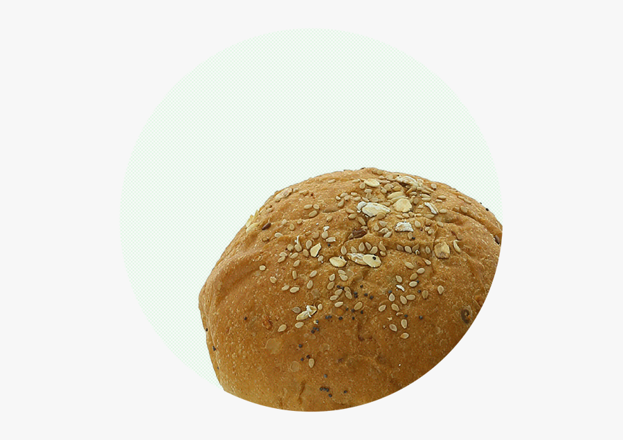 Transparent Burger Bun Clipart - Bun, Transparent Clipart