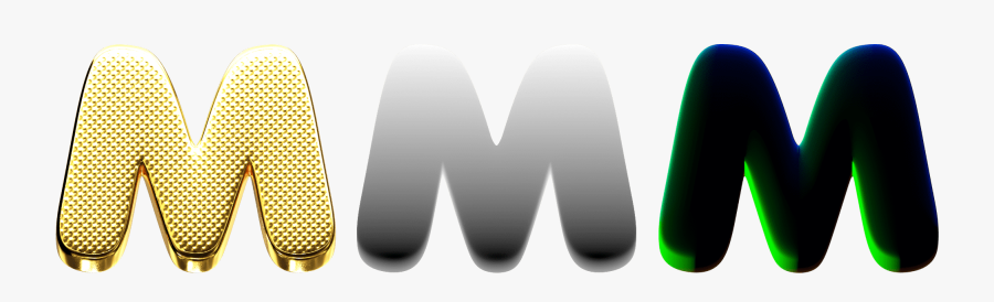 Gold 3d Font Layers - Illustration, Transparent Clipart