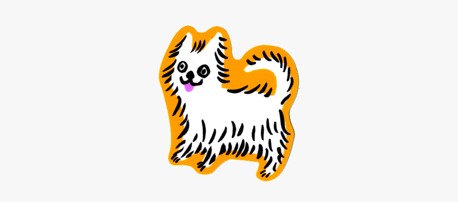 Westie Dog Sticker - Pomeranian, Transparent Clipart