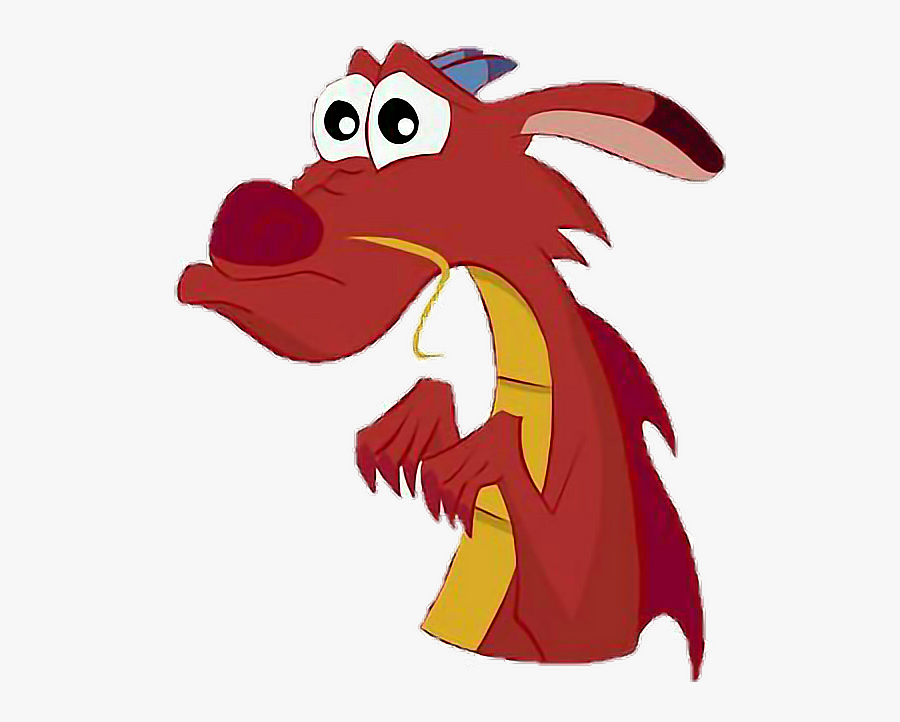 Transparent Mushu Clipart - Stickers Mulan, Transparent Clipart