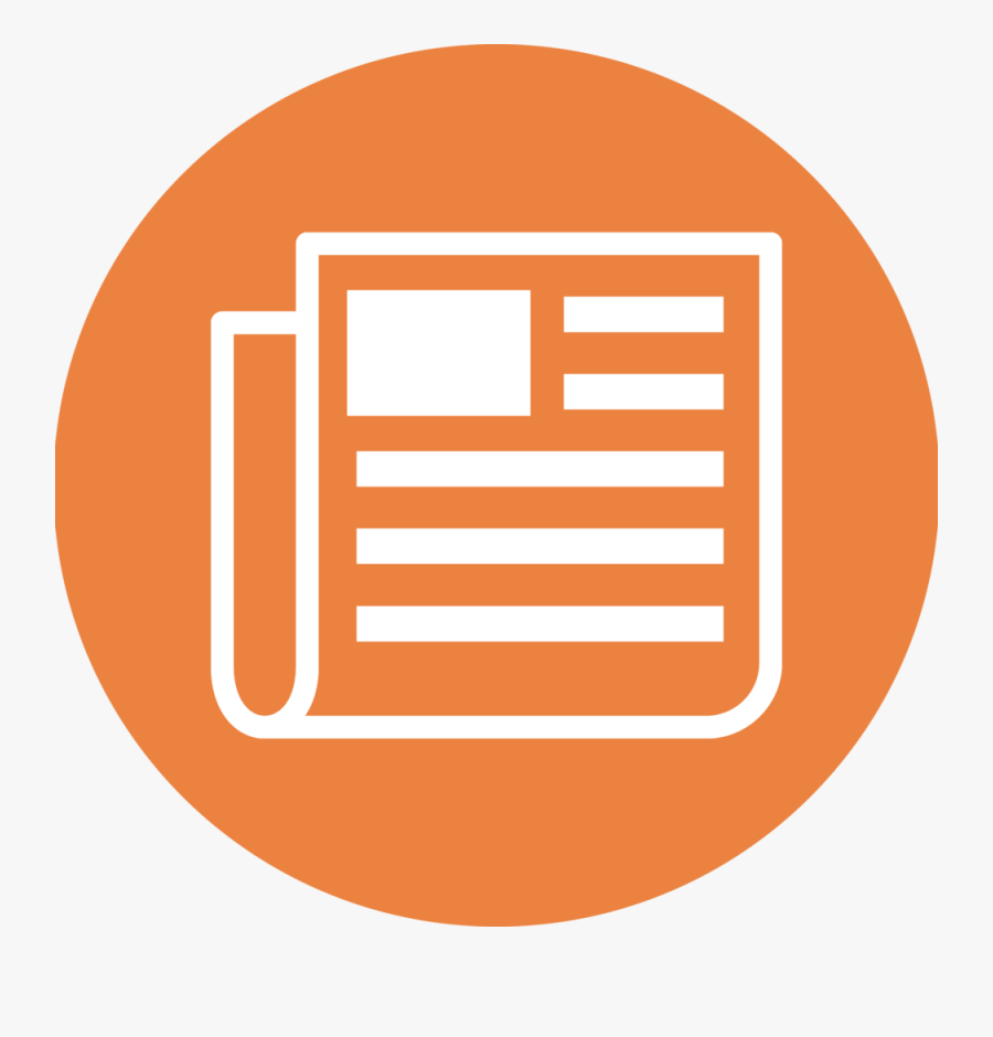 What S New St - Newspaper Symbol, Transparent Clipart