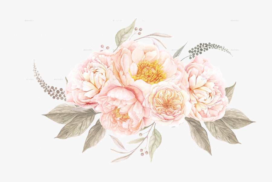 The Unperfected Mommy - Vintage Watercolor Flowers Png, Transparent Clipart