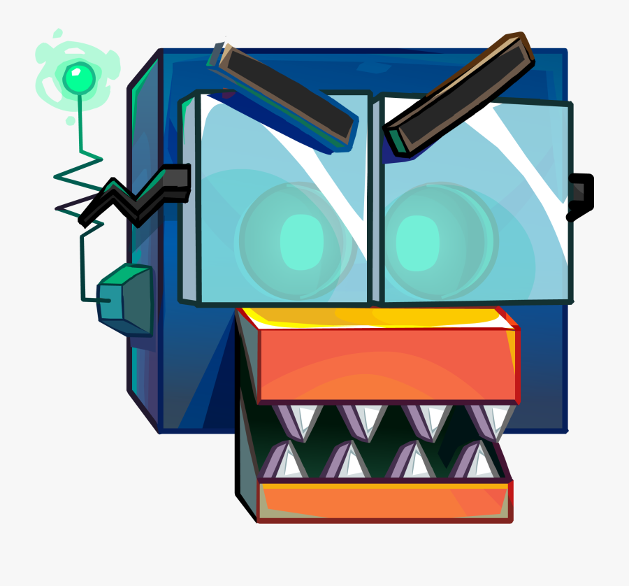 The Scary Gary - Rookie Bot Club Penguin, Transparent Clipart