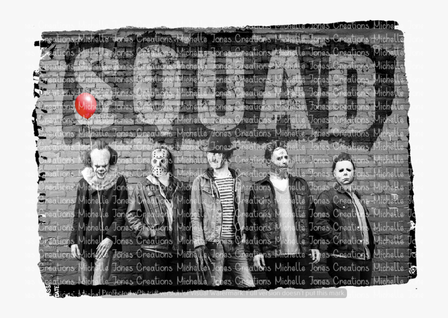 Squad Horror Movies, Transparent Clipart