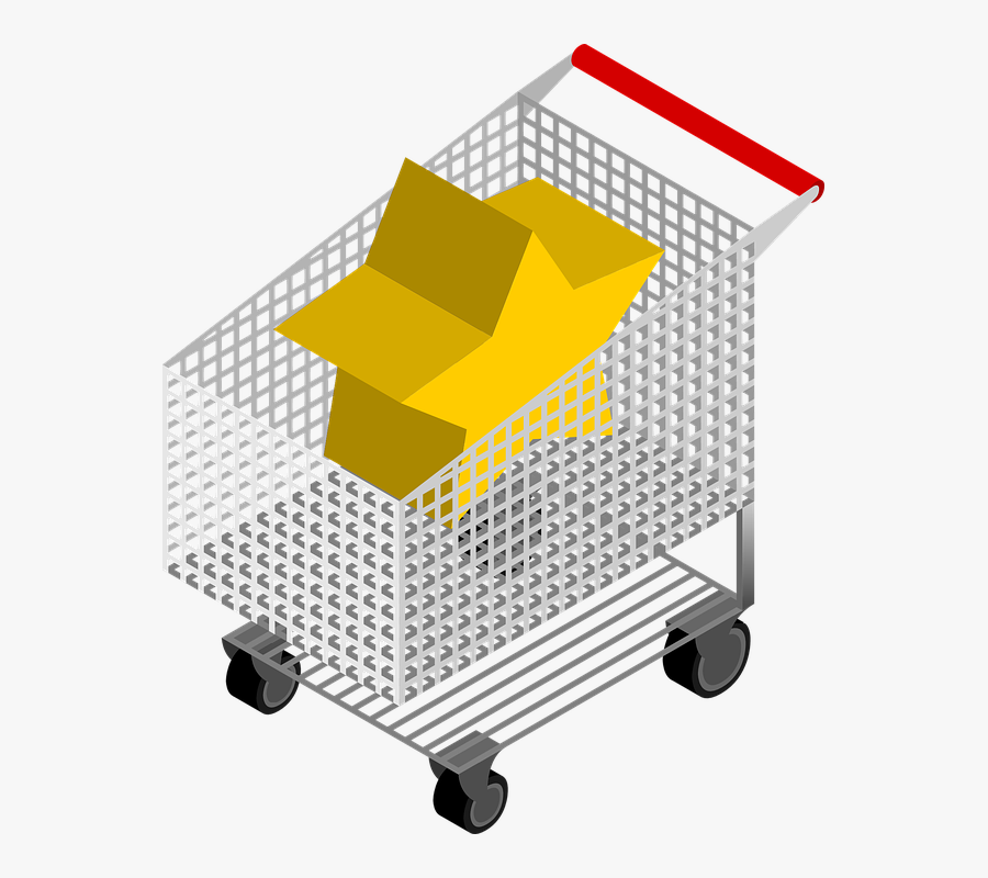 Bolsa Dibujo Carrito Compras Icono, Transparent Clipart