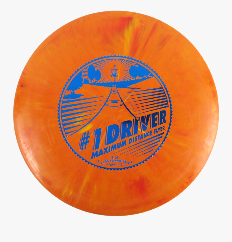 #1 Driver Fairway Driver - Circle, Transparent Clipart
