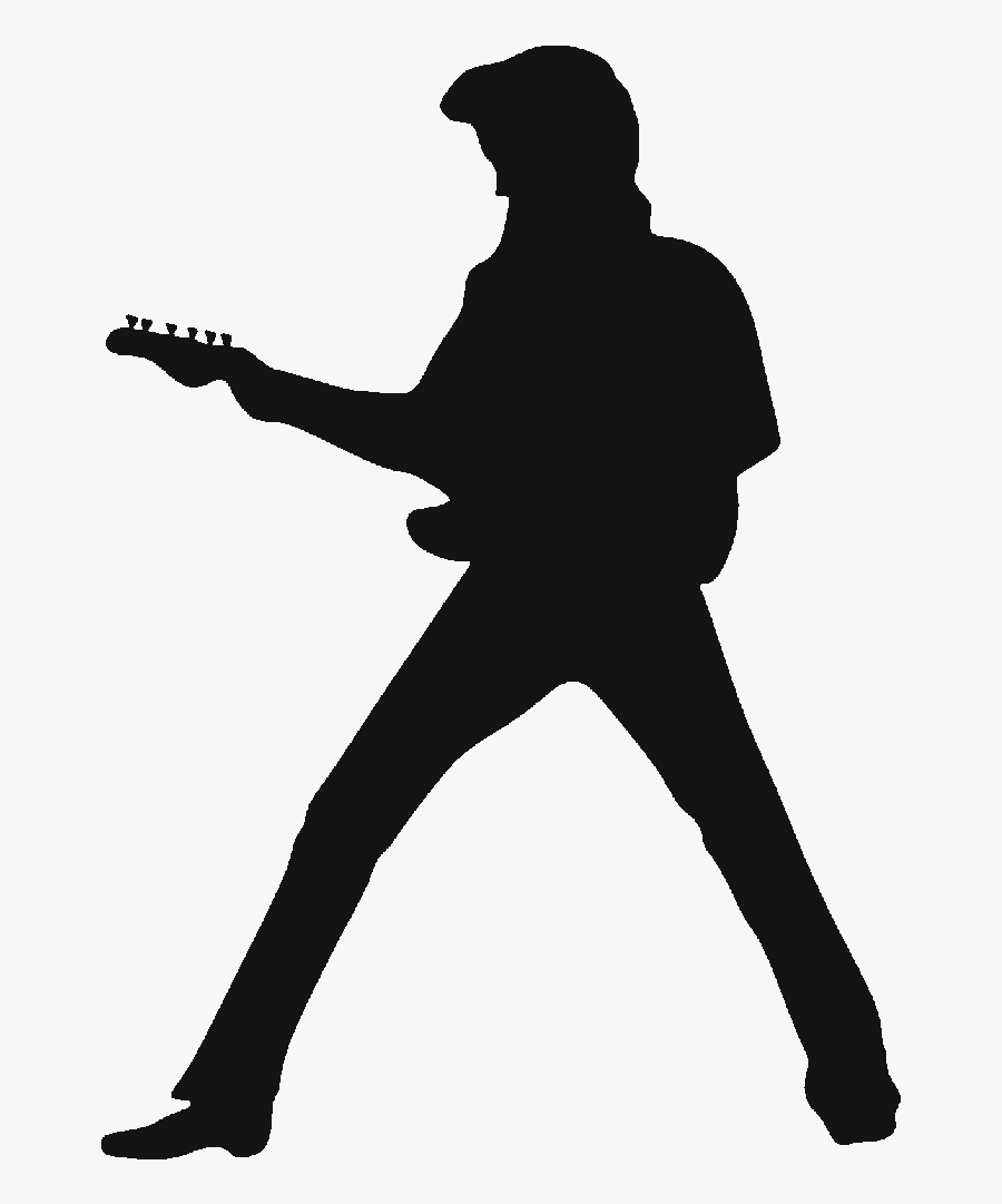 Stickers The Shadow Of Elvis - Transparent Elvis Silhouette, Transparent Clipart