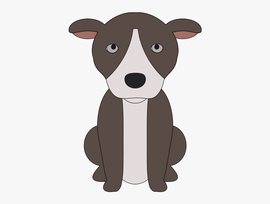 A Puppy Of A Pit Bull - Pitbull Clipart, Transparent Clipart