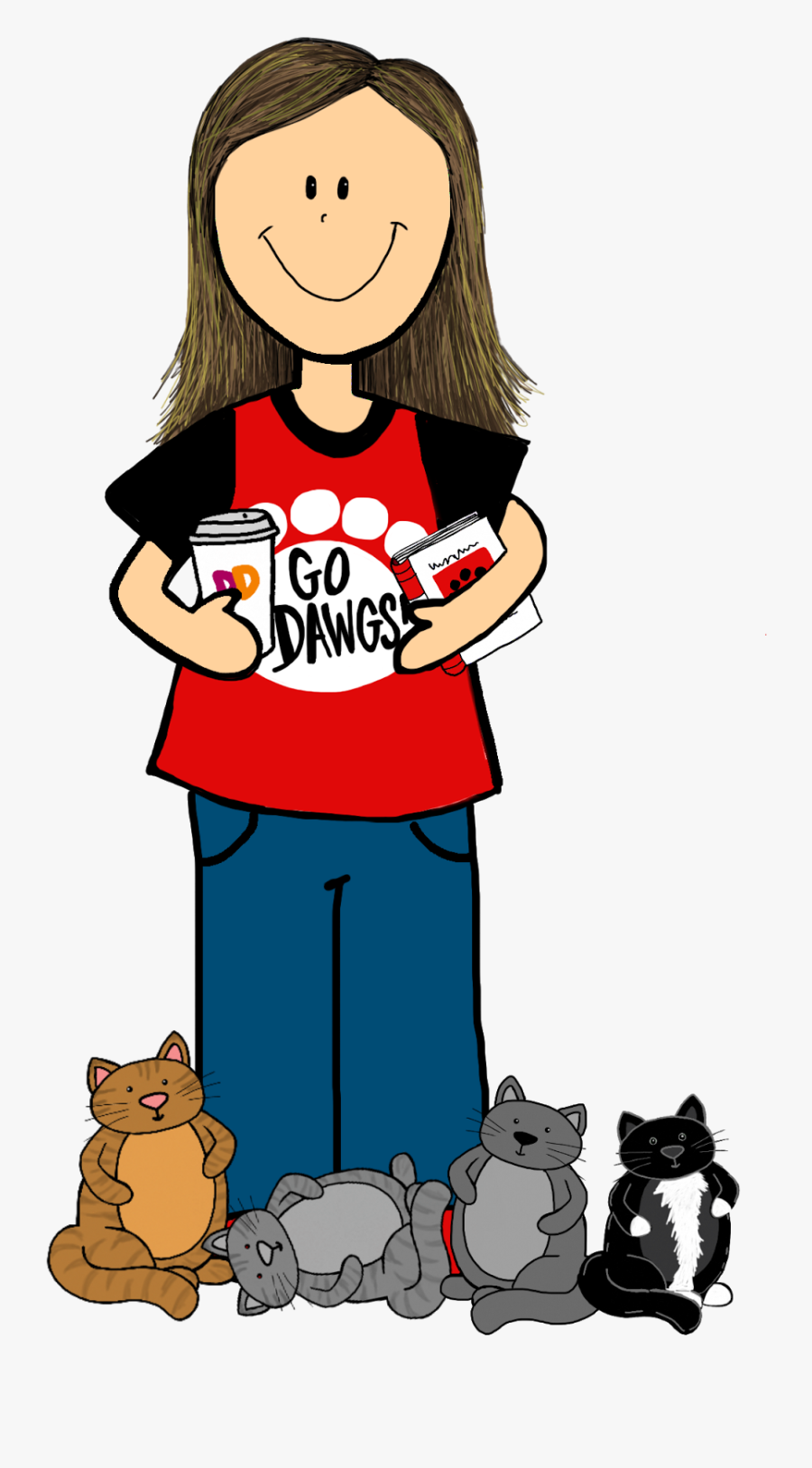Crazy Cat Lady Clipart Amp Crazy Cat Lady Clip Art - Crazy Cat Lady Clipart, Transparent Clipart