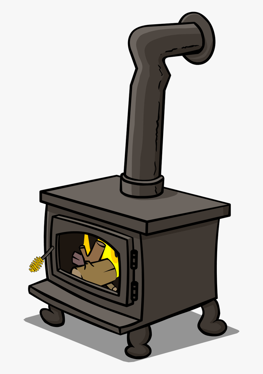 A Woodburner Will Keep You Warm And Feed You When The - Wood Stove Clip Art, Transparent Clipart