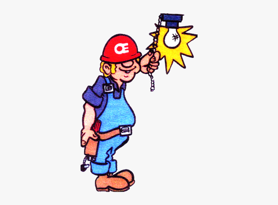 Overall Electric - Cartoon, Transparent Clipart