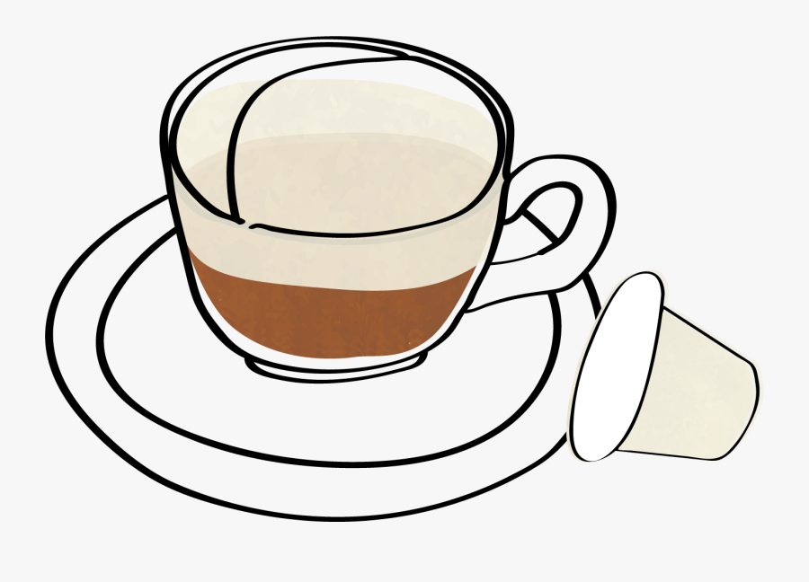 Latte Clipart Caffeine - Transparent Latte Clipart, Transparent Clipart