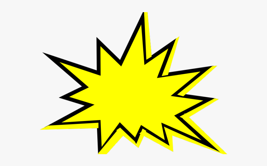 Camera Flash Clipart 3 - Starburst Clip Art, Transparent Clipart