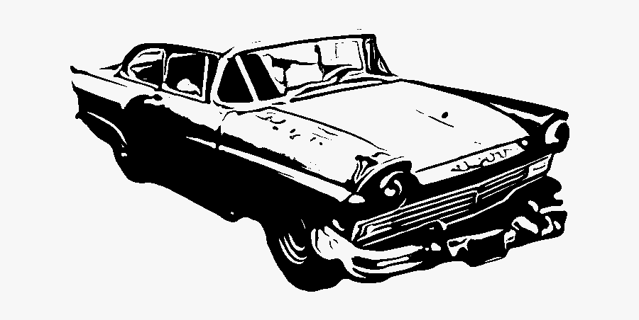Antique Car, Transparent Clipart