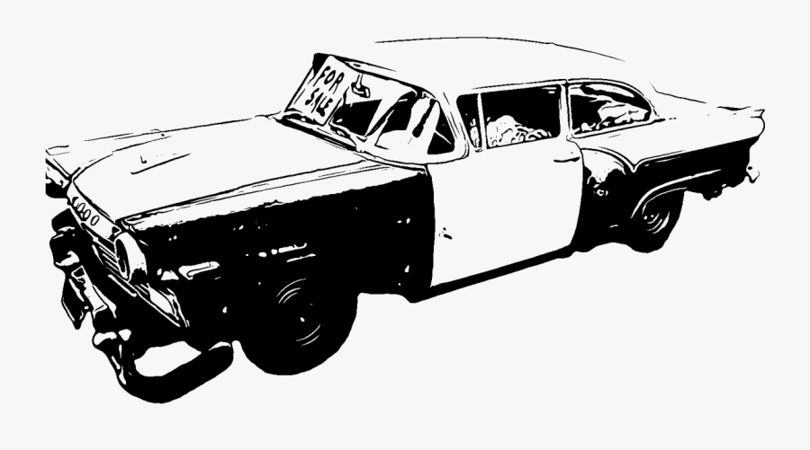 Antique Car, Transparent Clipart