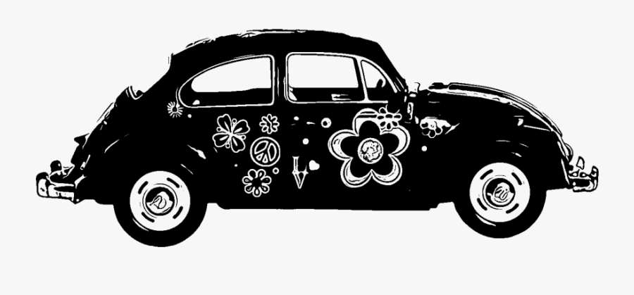 Volkswagen Beetle, Transparent Clipart