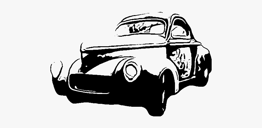 Antique Car, Transparent Clipart