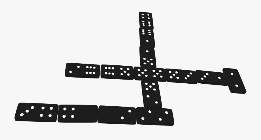 Clipart - Dominoes Game Transparent Background, Transparent Clipart