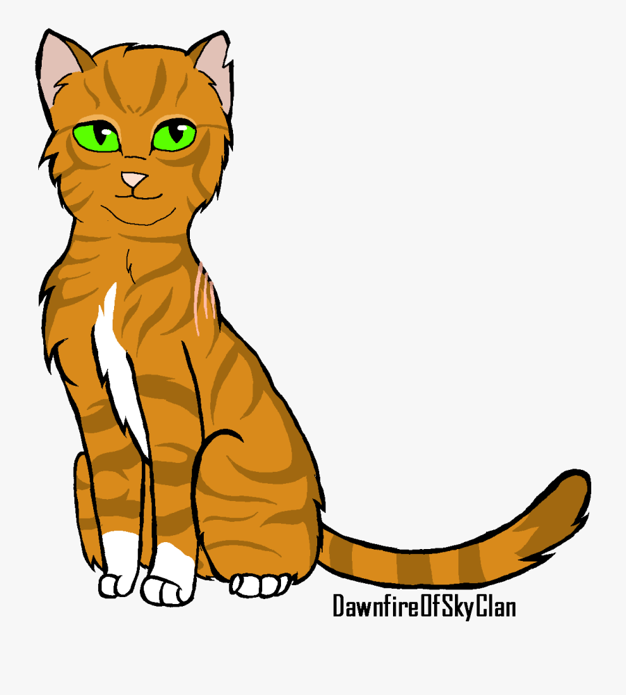 Dawnstar Pandora Warriors Fan - Dawnstar Warrior Cats, Transparent Clipart