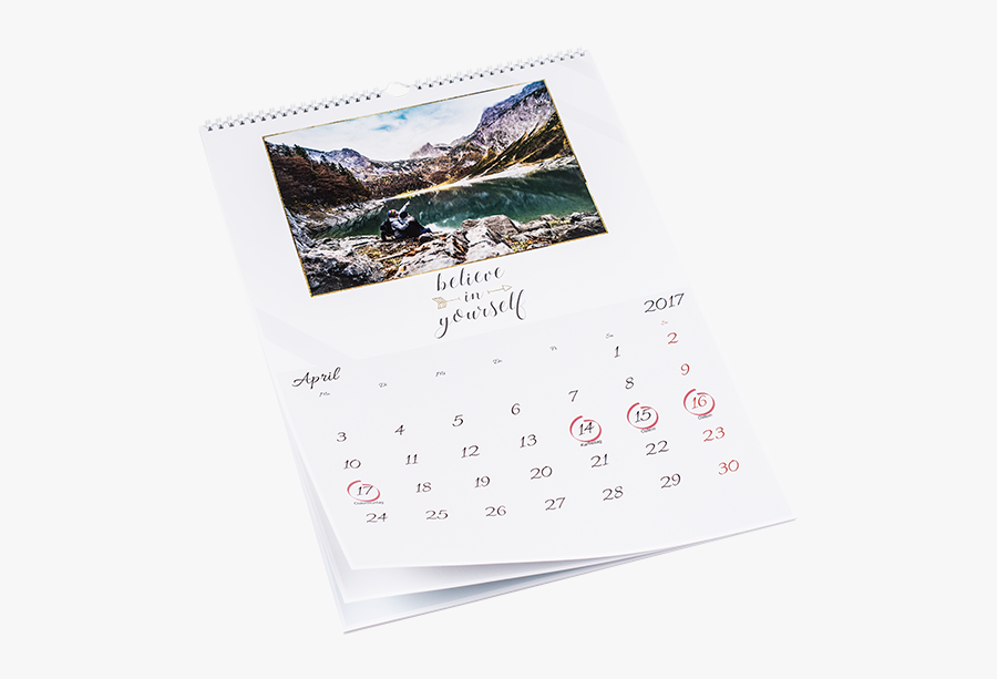 Photo Calendar A3 - Colorland Calendar, Transparent Clipart