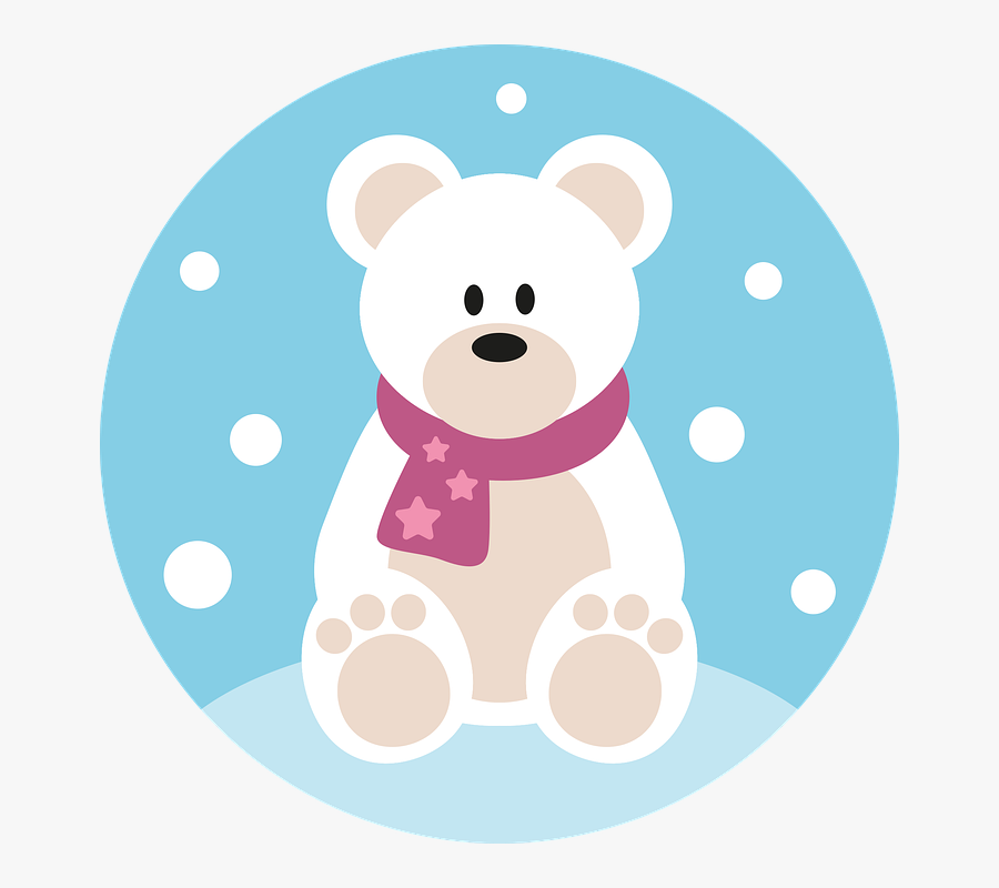 Oso Polar De Navidad, Transparent Clipart