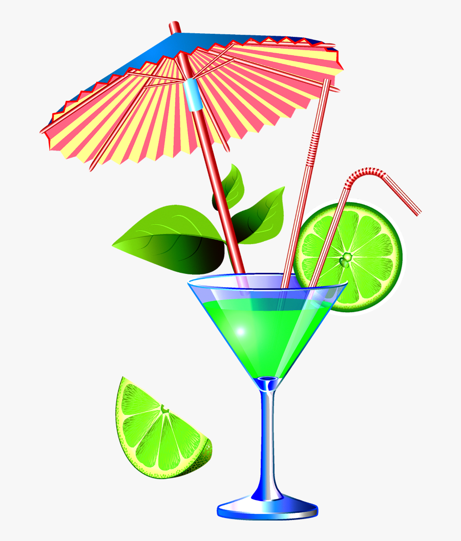 #mq #green #drink #umbrella #lime #leaf - Juice, Transparent Clipart
