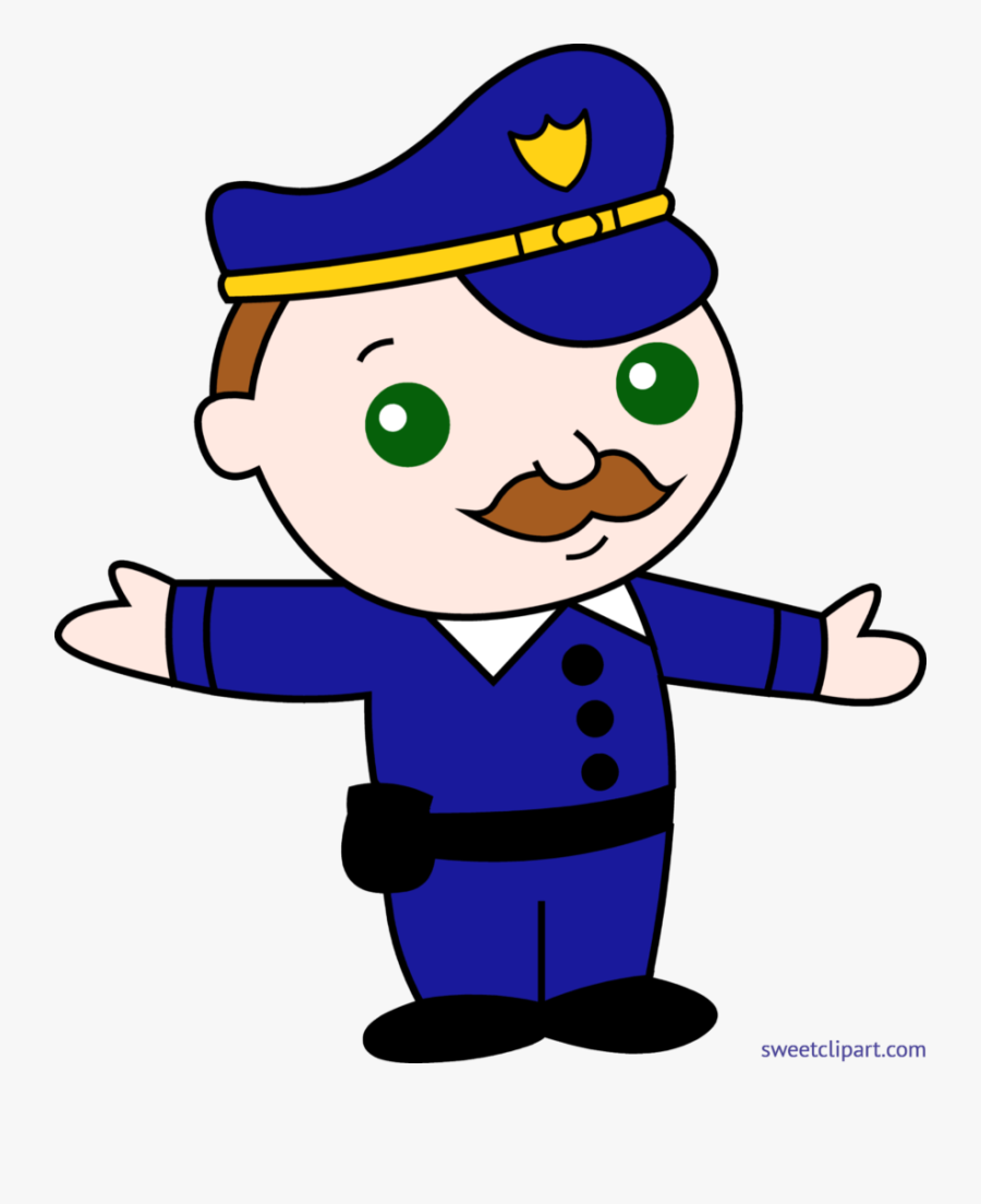 Little Policeman Clip Art Clipart Of - Police Clip Art, Transparent Clipart
