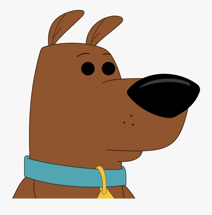 Scooby Doo Face Transparent Clipart , Png Download - Cartoon Drawings Scooby Doo, Transparent Clipart