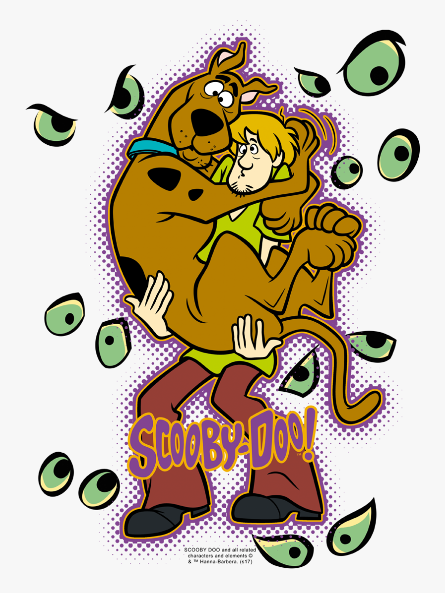 Scooby Doo Being Watched Women"s T-shirt - Shaggy Rogers, Transparent Clipart