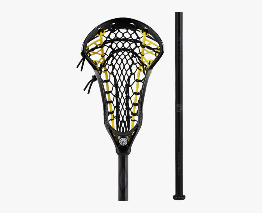 Axiom Vm Black Yellow 1[1] - Women's Lacrosse Mesh Pocket, Transparent Clipart