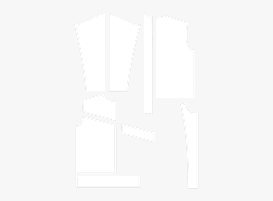 Valentina Jacket Sewing Pattern Vector Image - Illustration, Transparent Clipart