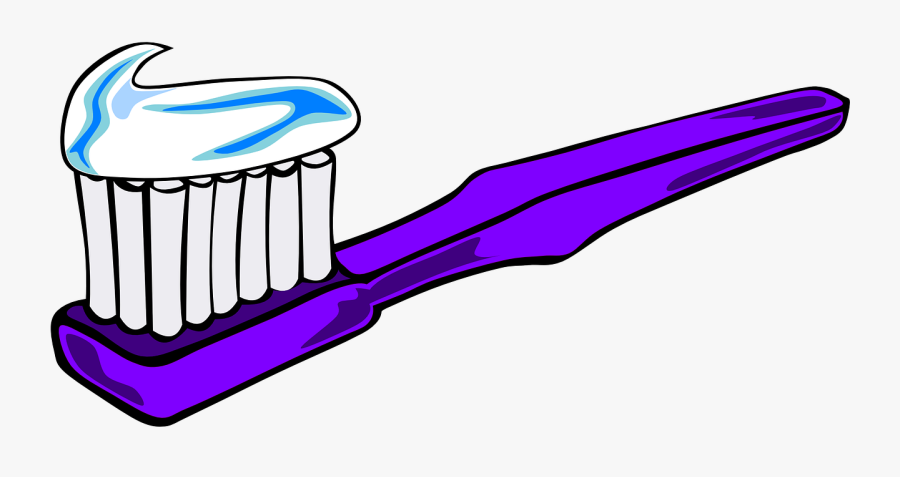 Brush Tooth Paste Free Photo - Toothbrush Clipart, Transparent Clipart