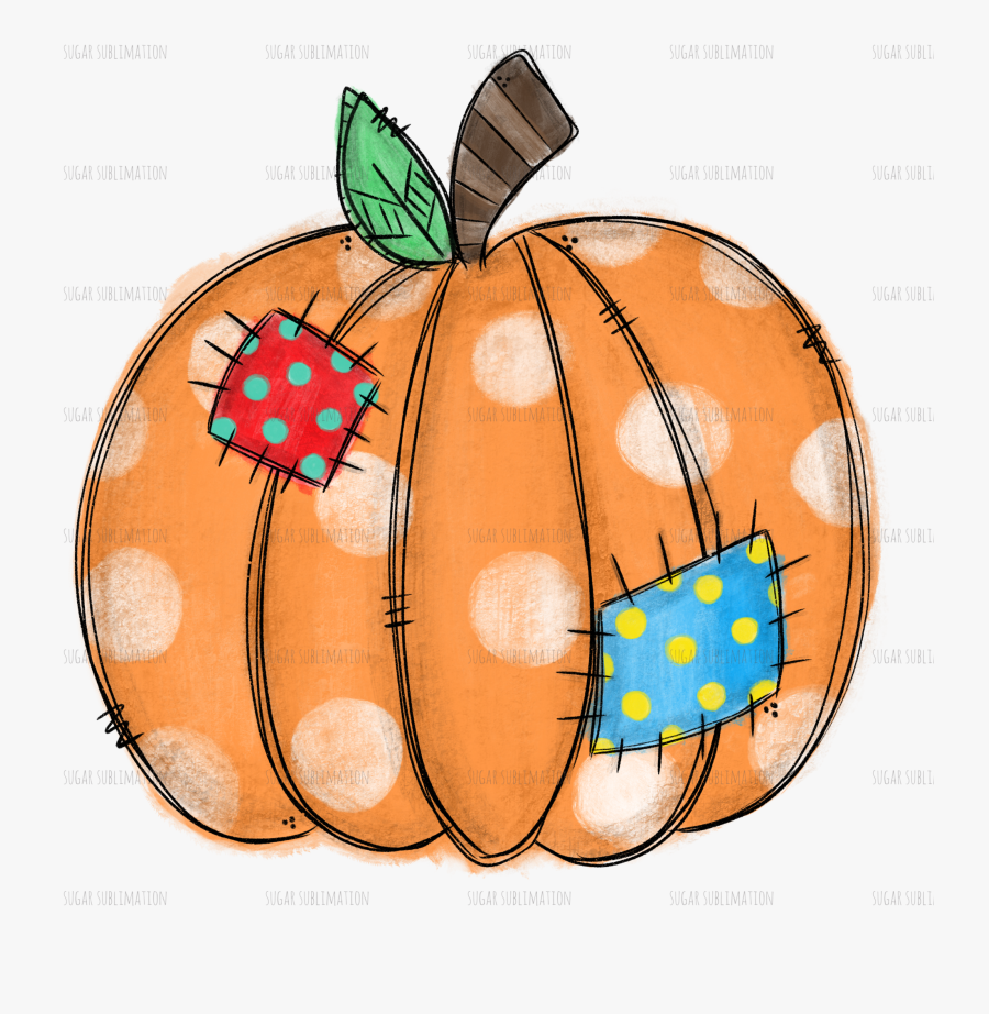 Sublimation Pumpkin, Transparent Clipart