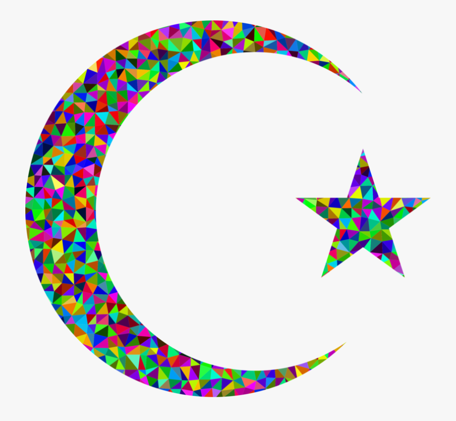 Leaf,symmetry,body Jewelry - Islam Crescent Clipart Png, Transparent Clipart